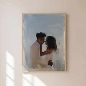 Illustration affiche personnalisé de mariage, souvenir de mariage, à partir de votre photo préférée, impression haute qualité et livraison