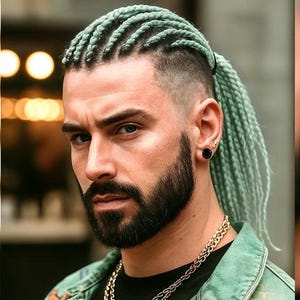 Hilo brasileño para trenzas. Lana acrílica de alta calidad para cabello. Trenzas jumbo, trenzas senegalesas, trenzas verdes para tejer, trenzas de caja para hombres.