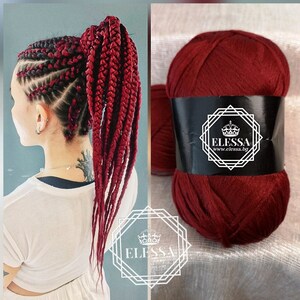 Various Colours Brazilian Wool Hair Faux Locks Braids Etsy
