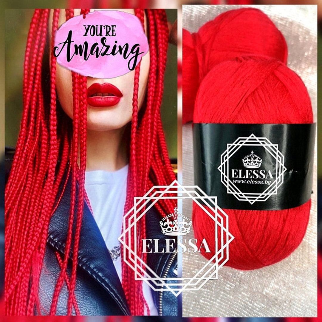 Brazilian Yarn for Braids Highquality Acrylic Wool for Hair Jumbo