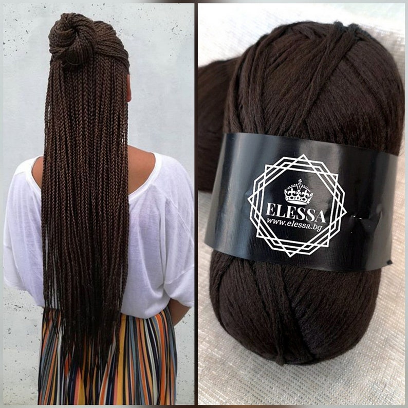 Brazilian Yarn for Braids HighQuality Acrylic wool for Hair Etsy