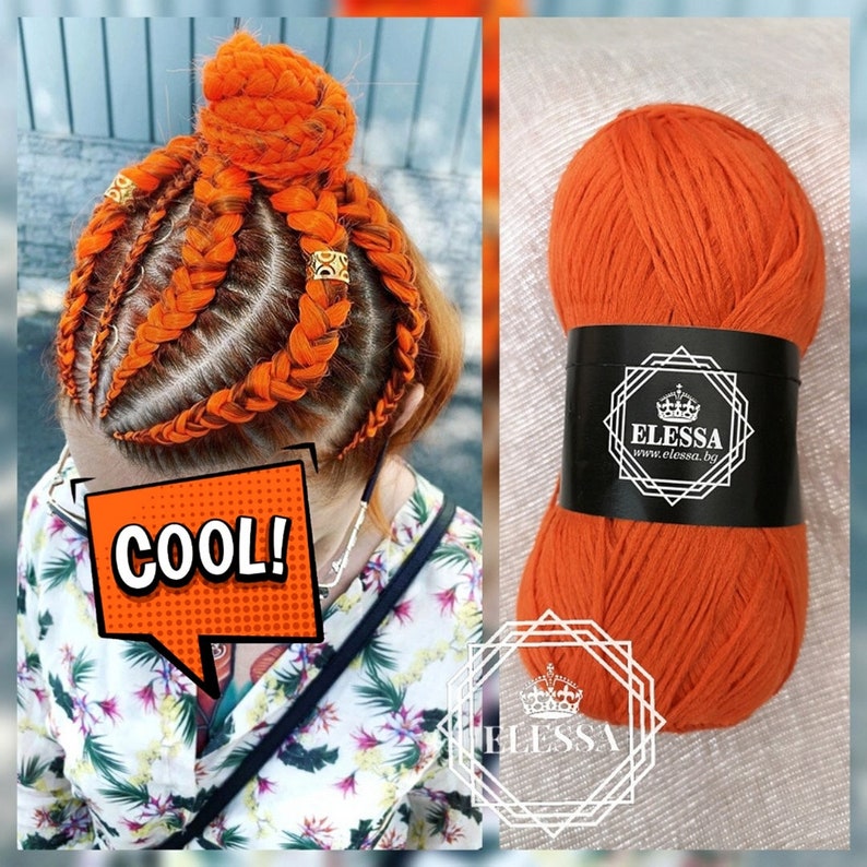 Brazilian Yarn for Braids HighQuality Acrylic wool for Hair Etsy