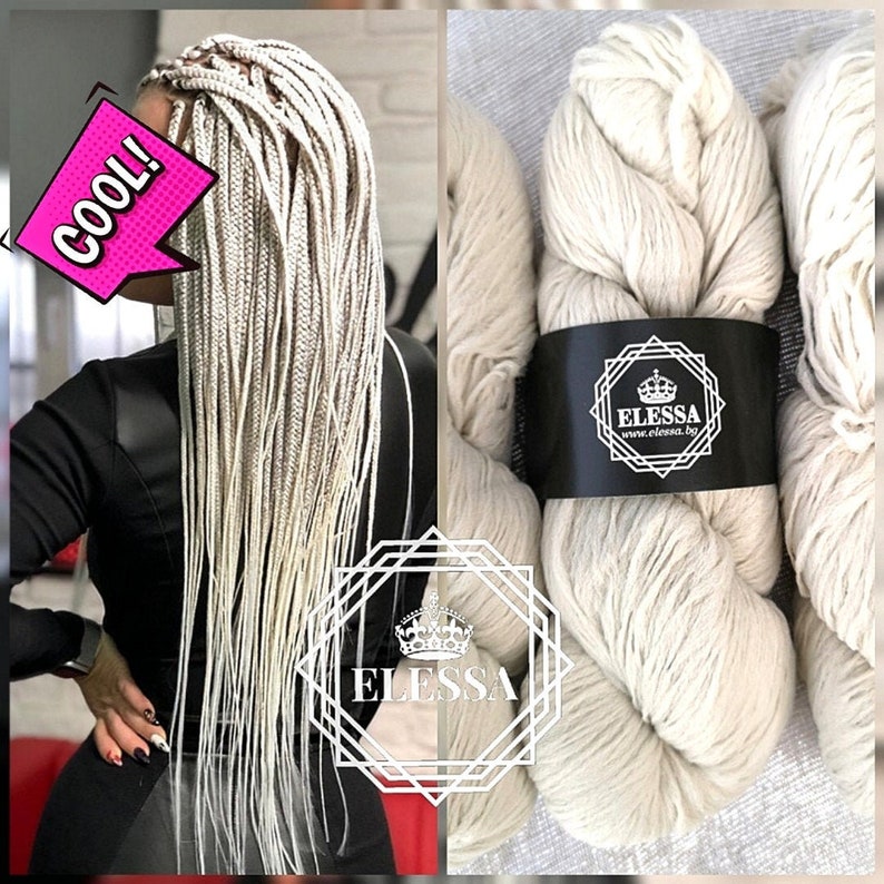 Brazilian Yarn for Braids HighQuality Acrylic wool for Hair Etsy