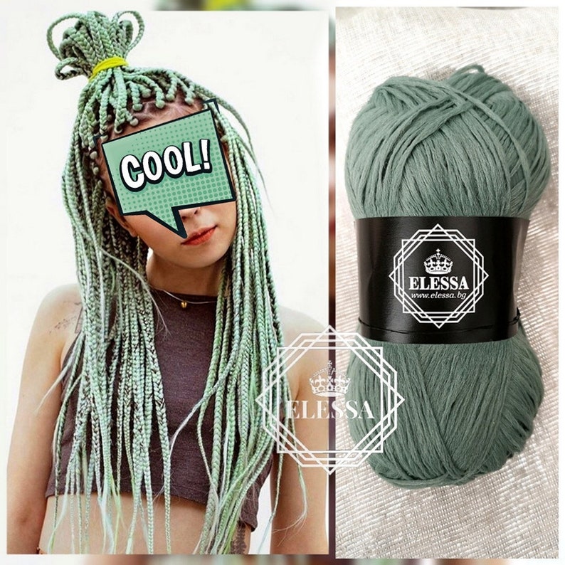 Brazilian Yarn for Braids HighQuality Acrylic wool for Hair Etsy