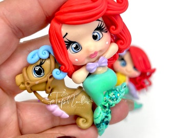 Mermaid and seahorse