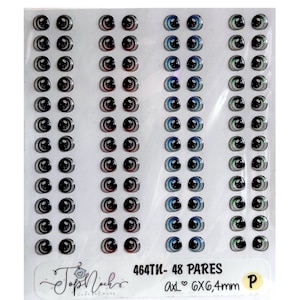 Resin Eyes 464 (New collection ), Adhesive eyes, dolls eyes, 3d stickers,