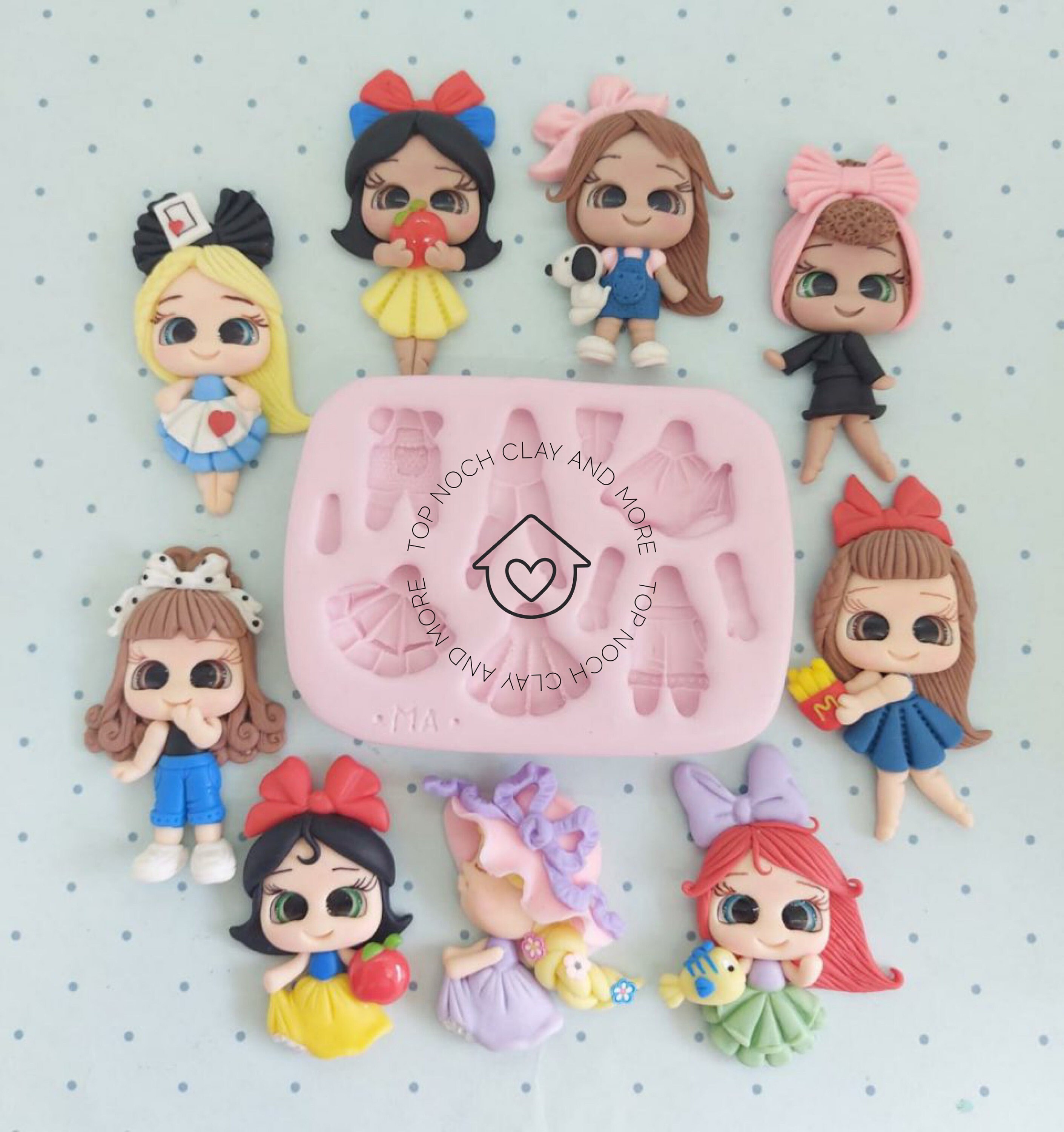 Ceramic Doll Molds for sale Only 3 left at 60