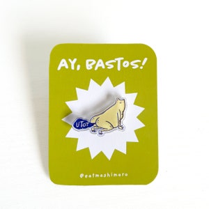 Ay, Bastos! Utot Frog Acrylic Pin