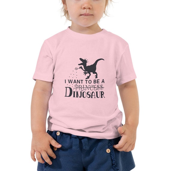 Svg I Want To Be A Princess Dinosaur Design On Dxf Png Jpg Etsy