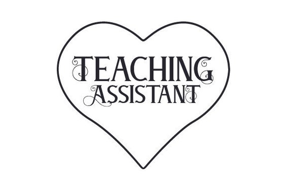 Download Svg Teaching Assistant Dxf Png Jpg Cut File Cricut Etsy