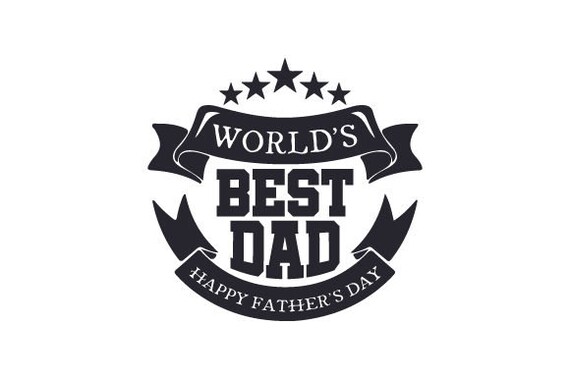 Download Svg World S Best Dad Happy Father S Day Dxf Png Etsy