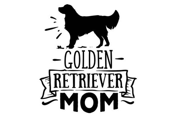 Download SVG Golden Retriever Mom DXF PNG jpg cut file cricut | Etsy