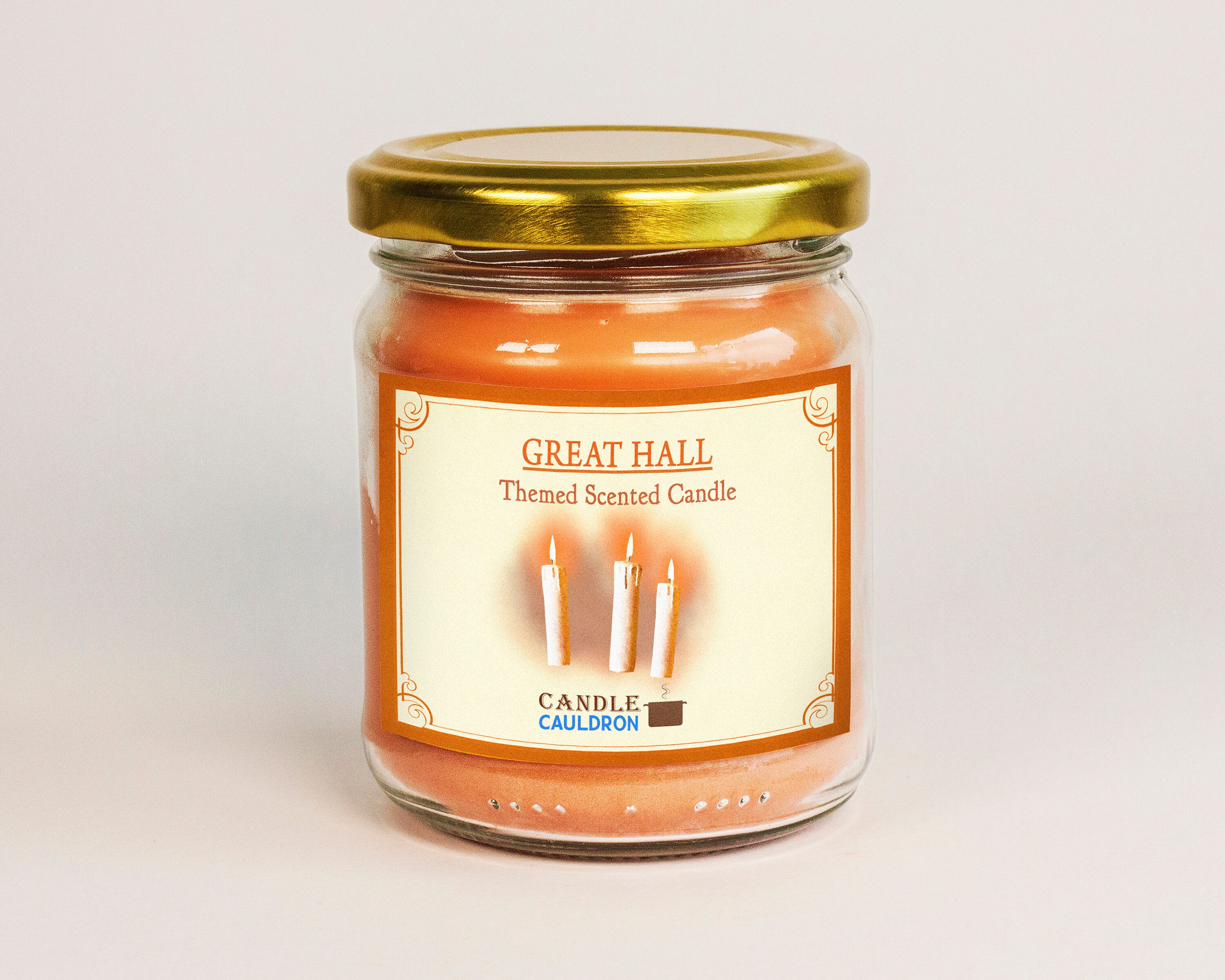 Great Hall Handmade Scented Candle in Jar Etsy