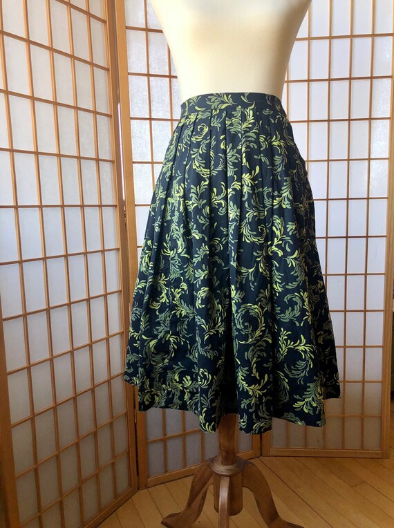 1950s novelty leaf skirt Gem