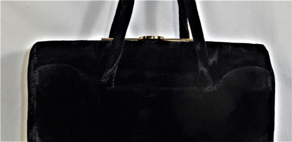 Vintage Edwards Bags Ltd.--In Black Velvet - image 2