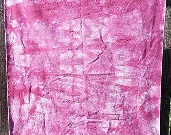Fat Quarter FQ OOAK Inv 8014 Hand Dyed Fabric Greens