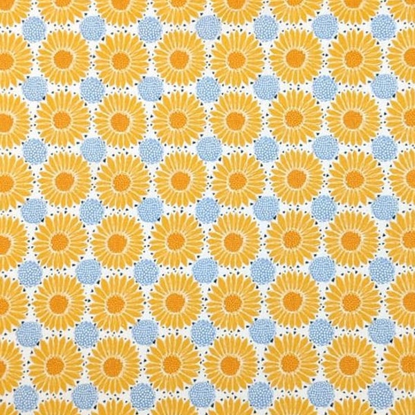 Sunflowers- La Dolce Vita by Vicky Yorke Designs Collection- Continuous Yardage (Inv # 63144)