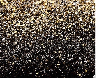 Czarne złote tło winylowe do fotobudki wiszące tło o wysokości 7 stóp i szerokości 5 stóp