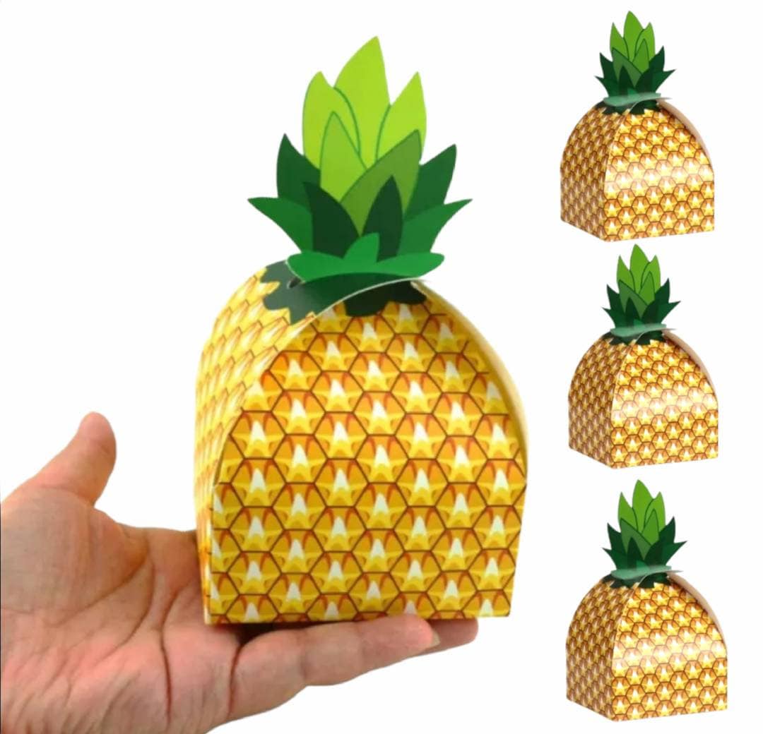  Sweetude 24 Pineapple Gift Treat Bags Pineapple Party  Drawstring Favor Bags Summer Fruit Candy Treat Bags Pineapple Gift Goodies  Bag for Summer Hawaiian Luau Tropical Holiday Birthday Party Supplies :  Health