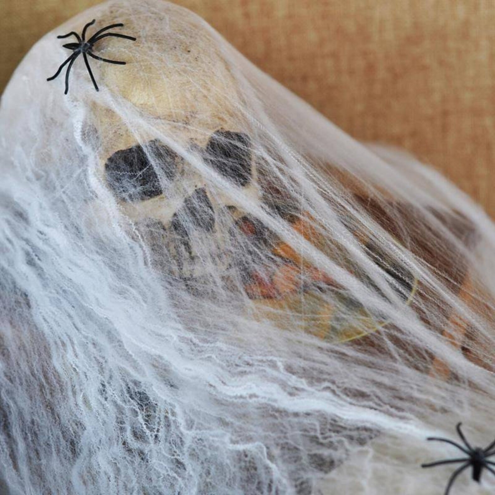 Halloween Fake Spider Cobweb for Backdrop Decorations Indoor Etsy