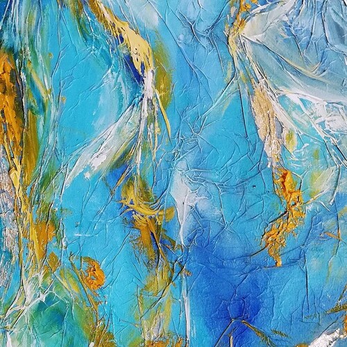 Oil original painting on canvas size 20x10 inches 
