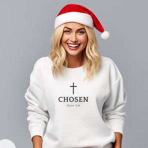 Trendy Christian Sweatshirt His Mercies Are New Bible Verse Shirt Religious Sweatshirt Jesus Sweatshirt Faith Crewneck Christian Apparel