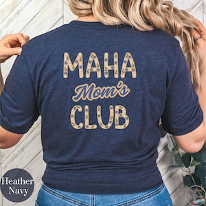 MAHA Moms Club Tee Make America Healthy Again T-Shirt Trump Kennedy Pro America Shirt RFK Jr T Shirt Gift for Conservative Mom
