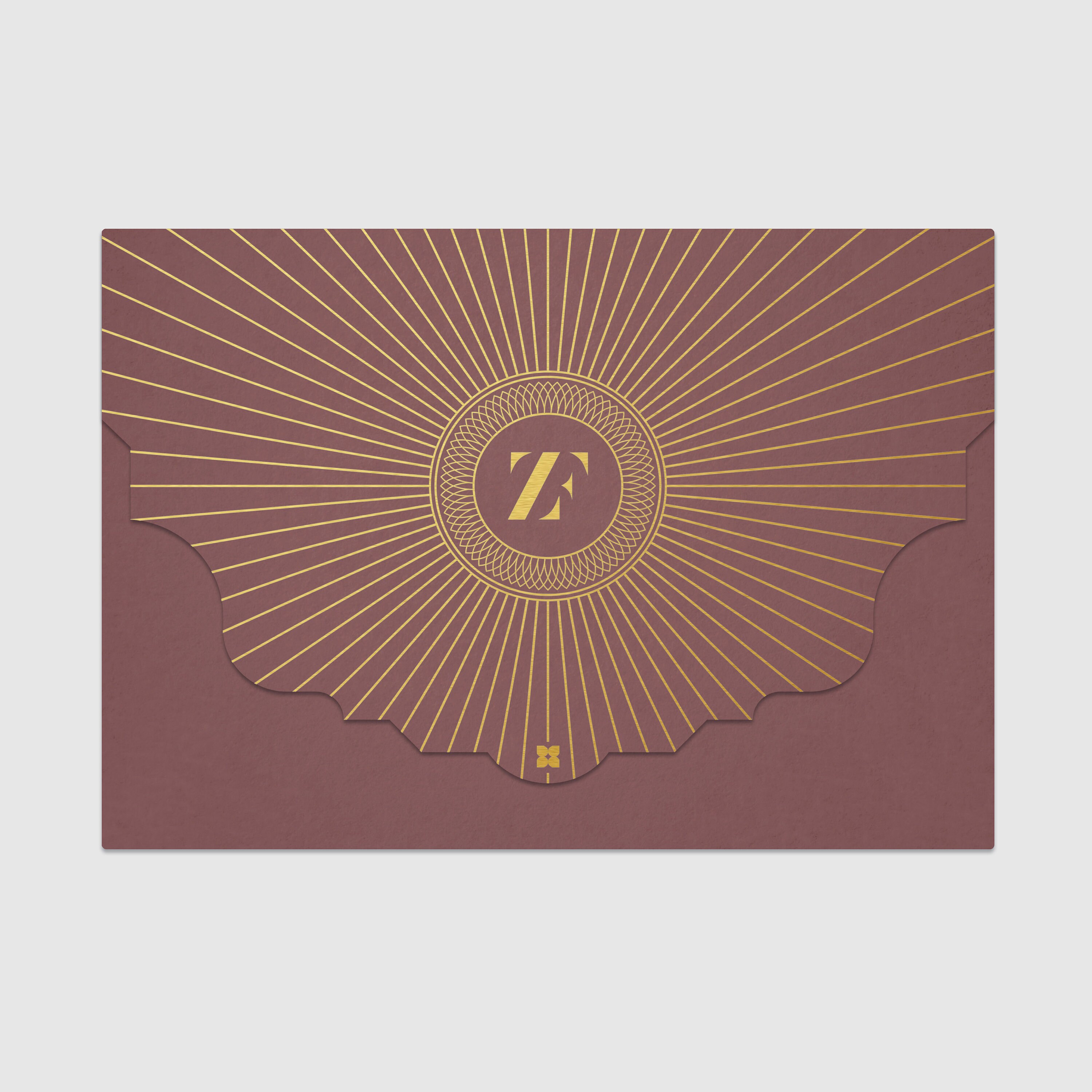 Art Deco Pattern Exclusive Envelope ENV009G Etsy