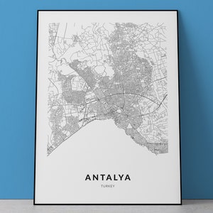 Anthrazit Karte, Mandala Druck, Sidebilder, Türkei Karte, Mandala Druck, Türkei Karte,rot Stadt