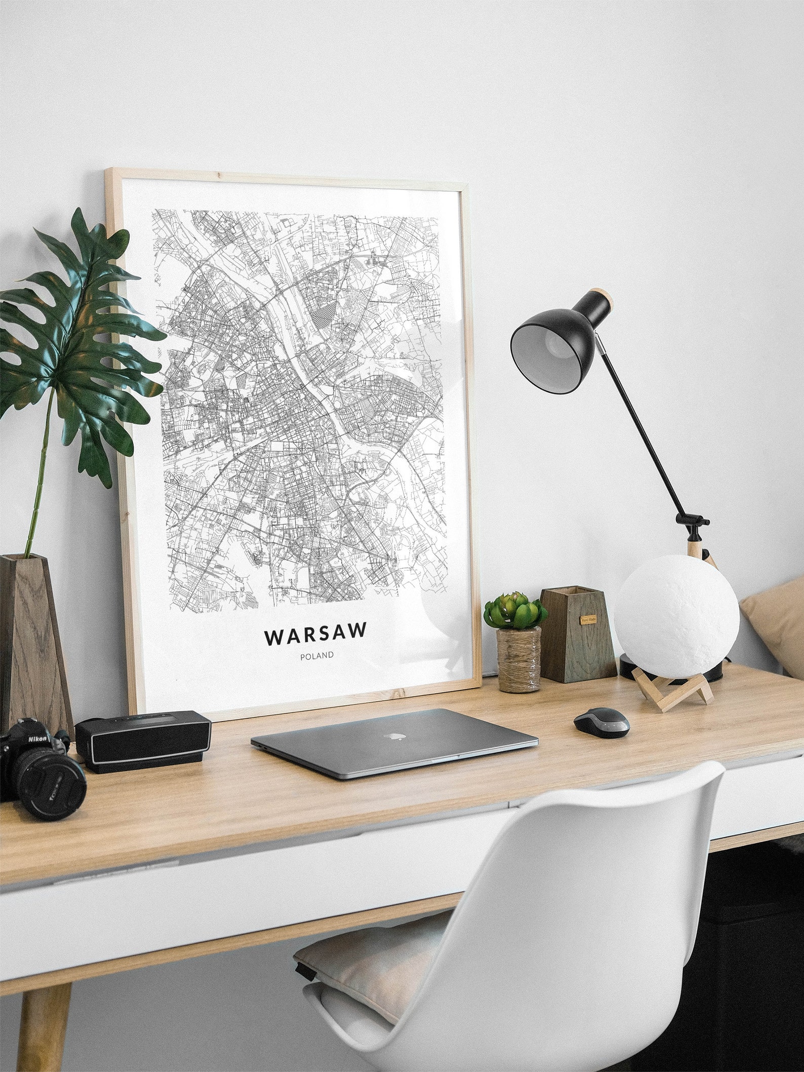 Warsaw Map Warsaw Poland Warsaw Print Warsaw Poster Warsaw - Etsy