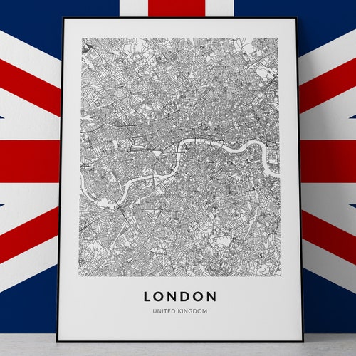 London Print London Poster London Wall Art London Decor Etsy