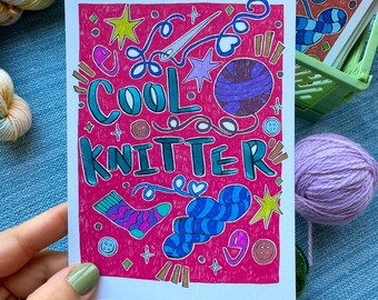 Cool knitter