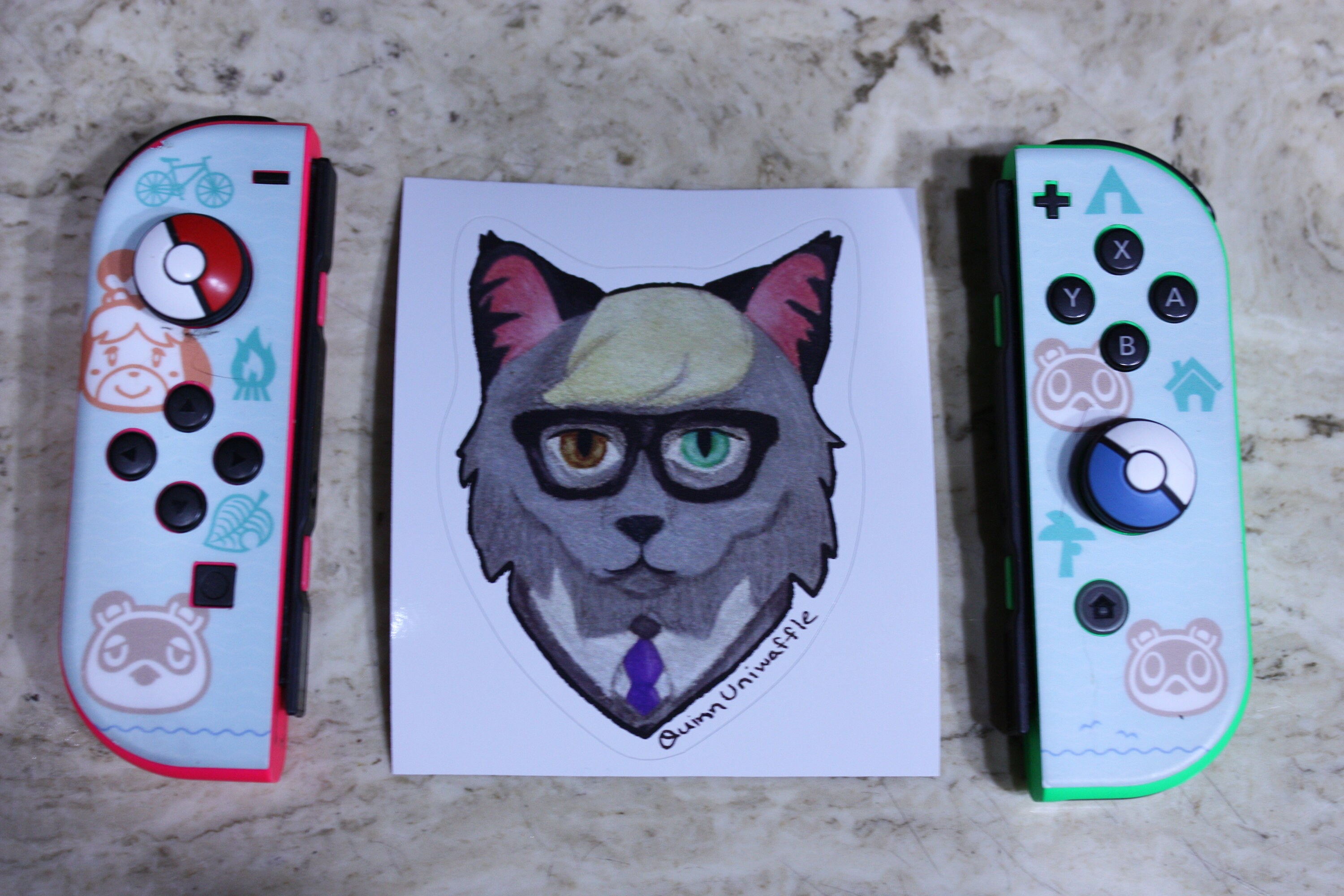 Animal Crossing Realistic Raymond Sticker | Etsy