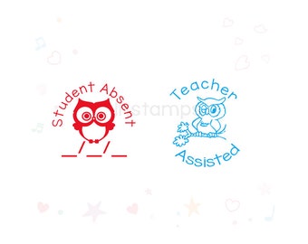 Custom Stamps, Self Inking Teacher Stamps,Personalized Teacher Stamp,Custom Pre-inked Stamps,Funny Teacher Stamps for Grading,no prob-llama!