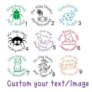 Lehrer Stempel,Lehrer Stempel,Lehrer Geschenk Stempel,Lehrer Geschenk Stempel,Lehrer Geschenk Stempel,Stempel für das Klassenzimmer,Sweet Stamps,