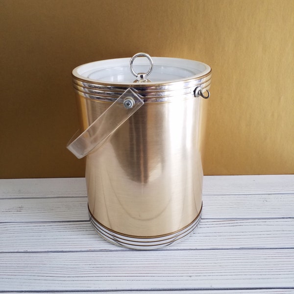 Silver Ice Bucket Etsy