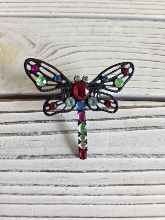 Firefly Rhinestone Ring Vintage - image 1