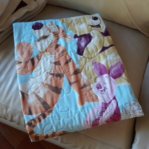 Tigger Panel WINNIE the POOH and TIGGER Too! Panel Quilt Blanket Playmat Baby ...