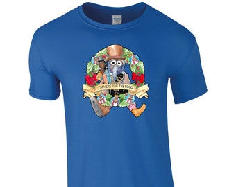 Gonzo & Rizzo - I'm just here for the Food - Muppets Christmas Carol - Film/ TV Art - Unisex Weihnachten T-Shirt