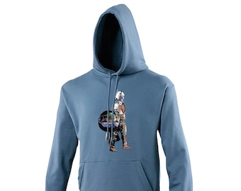 The Mandalorian Baby Yoda - Film/TV Art - Bluza z kapturem unisex