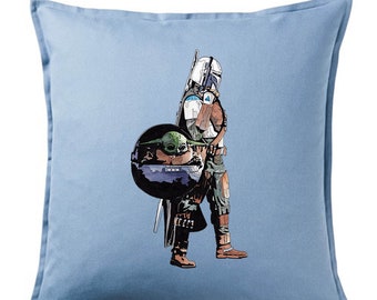 The Mandalorian Baby Yoda - Film/TV Art - Poduszka