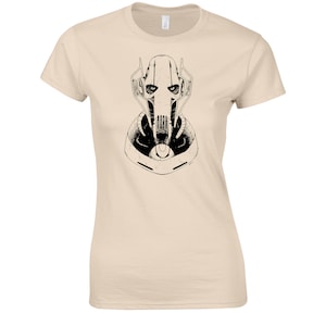 General Grievous Helmet Sketch - Film/ TV Art - Women's T-Shirt