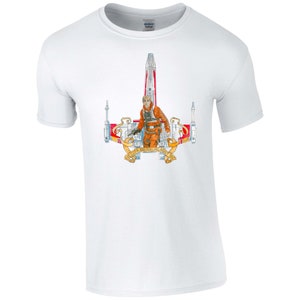 Luke Skywalker/X-Wing - Film Art - Unisex T-Shirt
