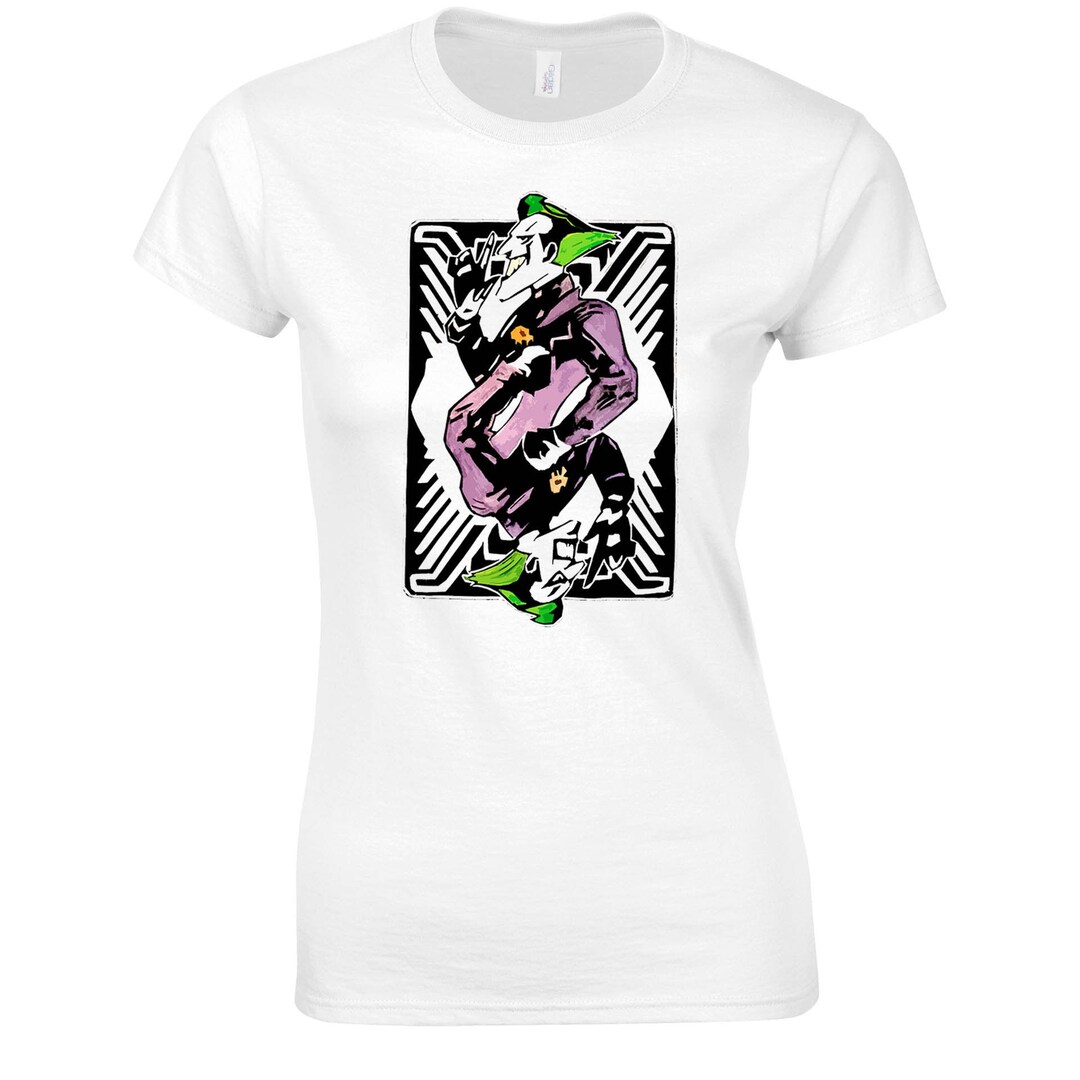 The Joker Playing Card- Cartoon/ TV Art Women's T-shirt