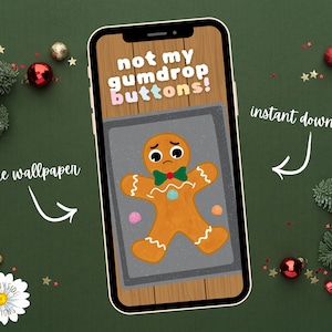 Phone Wallpaper - Christmas Wallpaper - Holiday Lock Screen - Phone
