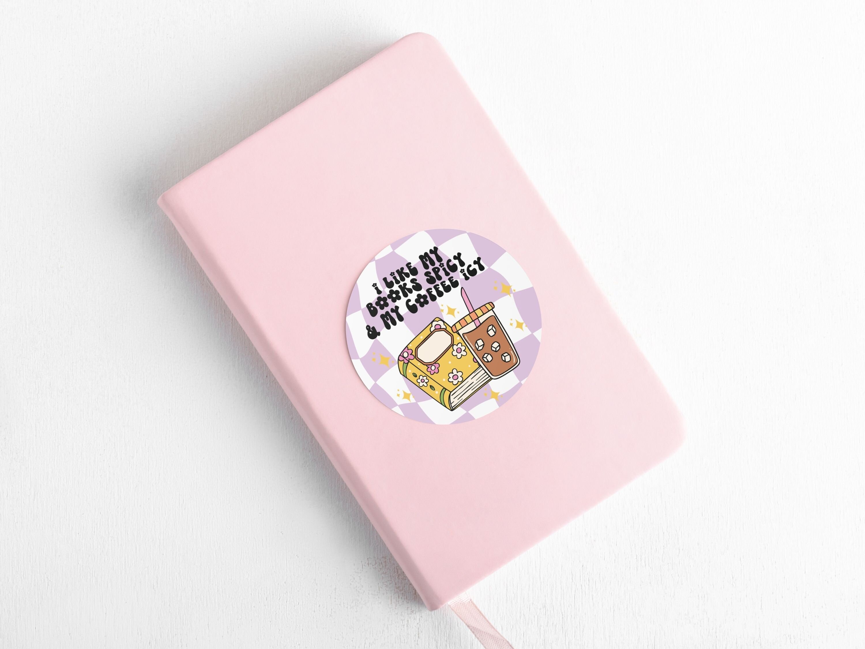 Waterproof Vinyl Sticker for Laptop, Sticker for Water Bottle, Bookish ...