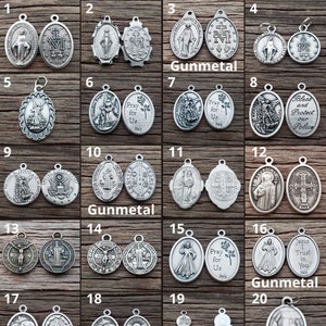 Patron Saint, Special Occasion, and Protection Medals Catholic Saints Saint Medals image 1