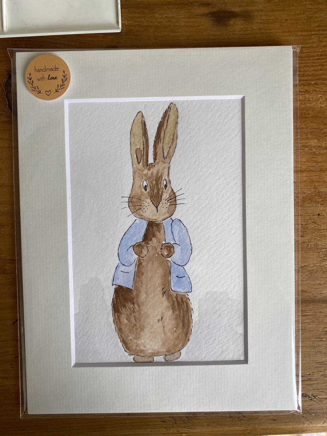 Hand painted Peter Rabbit Painting / Nursery Painting / Peter Etsy