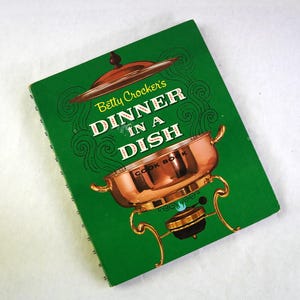 Vintage Betty Crocker Cookbook: Dinner in a Dish, 1965, eerste editie