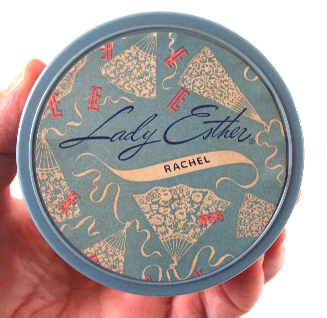 Vintage Lady Esther Powder Container, Rachel Lady Esther Face Powder